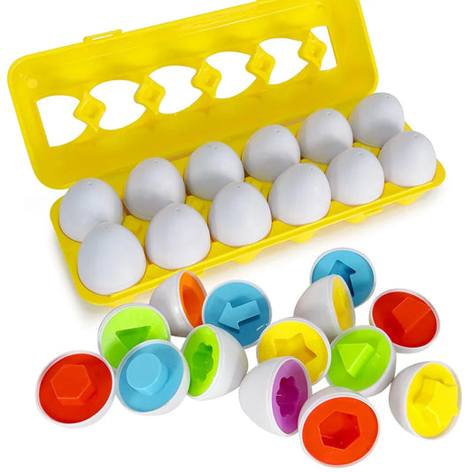 Montessori Color Matching Egg Toy for Toddlers